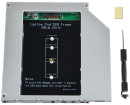 Шасси Orient UHD-2M2C9 для SSD M.2 NGFF для установки в SATA отсек оптического привода ноутбука 9.5 мм 303469