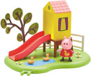 Игровой набор Peppa Pig Игровая площадка: Домик с горкой