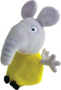 Мягкая игрушка слоненок Peppa Pig Слоник Эмили 20 см серый желтый плюш текстиль