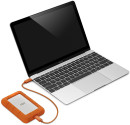 Внешний жесткий диск 2.5" USB-C 4Tb Lacie Rugged Mini STFR4000800 оранжевый7