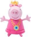 Мягкая игрушка свинка Peppa Pig Пеппа-принцесса 20 см розовый плюш  31151