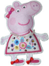Набор для создания игрушки Peppa Pig Пеппа модница 310852