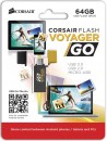 Флешка USB 128Gb Corsair Voyager GO CMFVG-128GB черный7