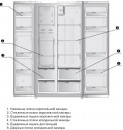 Холодильник Kraft KF-HC2536GLWG белый2