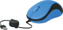 Мышь проводная Defender MS-960 синий USB2