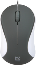 Мышь проводная Defender Accura MS-970 серый белый USB 529702