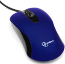 Мышь проводная Gembird MOP-400-B синий USB