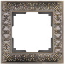 Рамка Antik на 1 пост бронза WL07-Frame-01 4690389054358