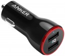 Автомобильное зарядное устройство Anker PowerDrive 2 4.8 А 2 х USB черный B2310H11