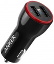 Автомобильное зарядное устройство Anker PowerDrive 2 4.8 А 2 х USB черный B2310H112