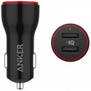 Автомобильное зарядное устройство Anker PowerDrive 2 4.8 А 2 х USB черный B2310H113