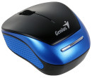 Мышь беспроводная Genius Micro Traveler 9000R V3 синий чёрный USB2