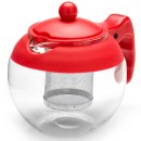 Чайник заварочный Mayer&Boch 26174-1-MB красный 0.75 л металл/стекло