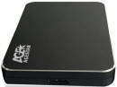 Внешний контейнер для HDD 2.5" SATA AgeStar 31UB2A18C USB3.1 TYPE-C алюминий черный2