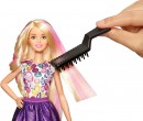 Игровой набор Barbie (Mattel) "Цветные локоны" 29 см DWK493