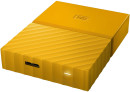 Внешний жесткий диск 2.5" USB3.0 1 Tb Western Digital My Passport WDBBEX0010BYL-EEUE желтый5