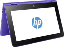 Ноутбук HP 11-ab009ur x360 11.6" 1366x768 Intel Celeron-N3060 500 Gb 4Gb Intel HD Graphics 400 фиолетовый Windows 10 Home 1JL46EA2