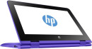 Ноутбук HP 11-ab009ur x360 11.6" 1366x768 Intel Celeron-N3060 500 Gb 4Gb Intel HD Graphics 400 фиолетовый Windows 10 Home 1JL46EA3