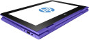 Ноутбук HP 11-ab009ur x360 11.6" 1366x768 Intel Celeron-N3060 500 Gb 4Gb Intel HD Graphics 400 фиолетовый Windows 10 Home 1JL46EA5