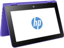 Ноутбук HP x360 - 11-ab013ur 11.6" 1366x768 Intel Pentium-N3710 500 Gb 4Gb Intel HD Graphics 405 фиолетовый — 1JL50EA4
