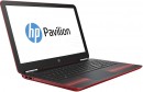 Ноутбук HP Pavilion 15-au138ur 15.6" 1920x1080 Intel Core i7-7500U 1 Tb 8Gb nVidia GeForce GT 940MX 4096 Мб красный Windows 10 Home 1GN84EA2