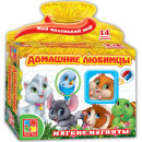 Магнитная игра развивающая Vladi toys "Домашние любимцы" VT3101-07