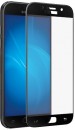 Защитное стекло DF sColor-15 для Samsung Galaxy A3 2017 с рамкой черный