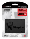 Твердотельный накопитель SSD 2.5" 480 Gb Kingston A400 SA400S37/480G Read 500Mb/s Write 450Mb/s TLC4