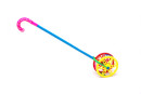 Каталка на палочке Karolina Toys Колесо пластик от 1 года разноцветный  40-0032