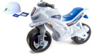 Каталка-мотоцикл Orion со шлемом, значком и протоколом пластик от 1.5 лет со шлемом белый 501в2