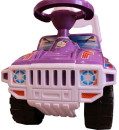 Каталка-машинка Orion "Ориончик" - Джип пластик от 8 месяцев на колесах цвет в ассортименте  419_черн2