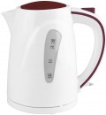 Чайник Supra KES-1721N 2200 Вт белый бордовый 1.7 л пластик