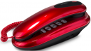 Телефон проводной Texet TX-236 красный