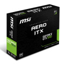 Видеокарта 2048Mb MSI GeForce GTX 1050 PCI-E 128bit GDDR5 DVI HDMI DP HDCP GTX 1050 AERO ITX 2G OC Retail6
