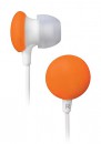 Наушники BBK EP-1170S белый/оранжевый