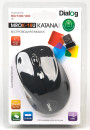 Мышь беспроводная Dialog Katana RF MROK-18U чёрный USB + радиоканал7