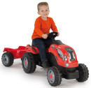 Трактор педальный Smoby XL с прицепом, красный, 142*44*54,5см  7101083