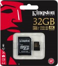 Карта памяти Micro SDHC 32GB Class 10 Kingston SDCG/32GB + адаптер SD3