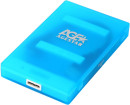 Внешний контейнер для HDD 2.5" SATA AgeStar 3UBCP1-6G USB3.0 пластик синий2