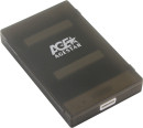 Внешний контейнер для HDD 2.5" SATA AgeStar 3UBCP1-6G USB3.0 пластик черный