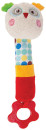 Пищалка-прорезыватель Жирафики Совёнок Бонни с 3 месяцев пищалка разноцветный 939372