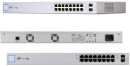 Коммутатор Ubiquiti UniFi Switch 16 150W управляемый UniFi 16 портов 10/100/1000Mbps PoE(150W) 2xSFP US-16-150W-EU4
