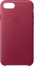 Чехол (клип-кейс) Apple Leather Case для iPhone 7 пурпурный MPVG2ZM/A