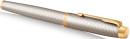 Ручка-роллер Parker IM Premium T323 Grey GT черный F 19316863