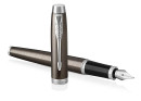 Перьевая ручка Parker IM Core F321 Dark Espresso CT синий 0.8 мм перо F 19316502