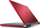 Ноутбук DELL Inspiron 7567 15.6" 1920x1080 Intel Core i7-7700HQ 1 Tb 8 Gb 8Gb nVidia GeForce GTX 1050Ti 4096 Мб красный Windows 10 Home 7567-93474