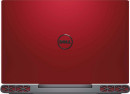 Ноутбук DELL Inspiron 7567 15.6" 1920x1080 Intel Core i7-7700HQ 1 Tb 8 Gb 8Gb nVidia GeForce GTX 1050Ti 4096 Мб красный Windows 10 Home 7567-93475
