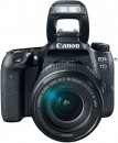 Зеркальная фотокамера Canon EOS 77D KIT 24.2Mpix EF-S 18-135mm f/3.5-5.6 черный 1892C0045