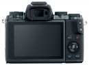 Фотоаппарат Canon EOS M5 24Mpix 3" 1080p WiFi 15-45 IS STM f/ 3.5-6.3 LP-E17 черный 1279C0122