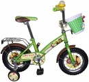 Велосипед двухколёсный Навигатор Маша и Медведь ВН12101К 12" зелено-черный